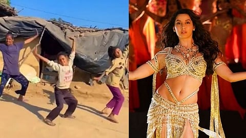 Nora Fatehi shares video of three girls dancing to song Kusu Kusu from Satyameva Jayate 2 has gone viral