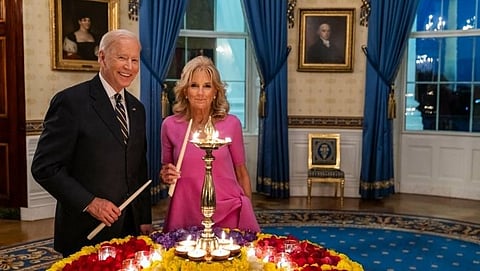 Joe Biden, Kamala Harris, Boris Johnson wished on Diwali festival