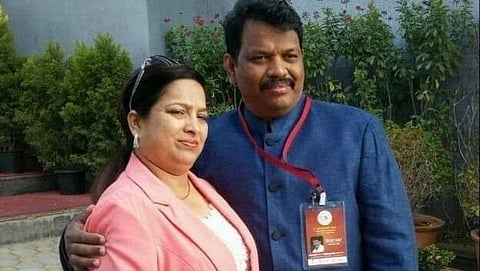 Michael Lobos wife Delilah Lobo will contest from Siolim constituency