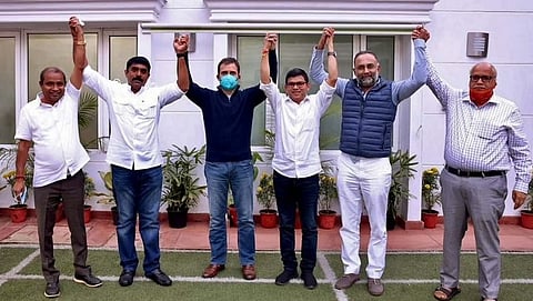 Congress leaders meeting in Delhi for alliance with Goa Forward in state