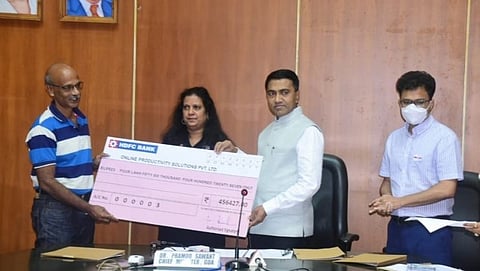 राज्य सरकारने तीन IT Company ना एकूण 25.3 लाख रुपये प्रोत्साहन म्हणून मंजूर केले असून, त्यापैकी 19.3 लाख रुपये आज वितरित करण्यात आले.
