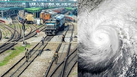 Jawad cyclone & Indian Railways