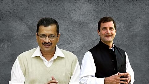 Arvind Kejriwal and Rahul Gandhi