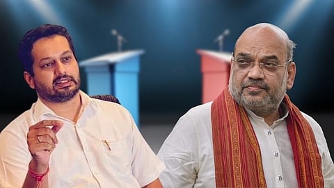 Utpal Parrikar meets Amit shah for Goa Election 2022