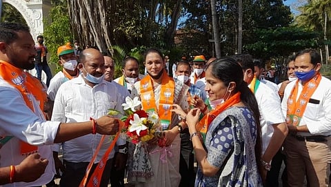 Sarpanch Vaishali Shetgaonkar