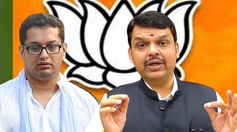 Devendra Fadnavis and Utpal Parrikar