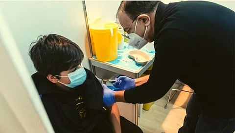 Vaccination of 15-18 year old children started across the country from today