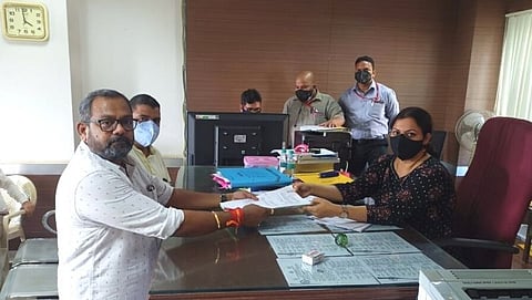 Goa Assembly Election: उमेदवारी अर्ज भरताना सुदेश भिसे