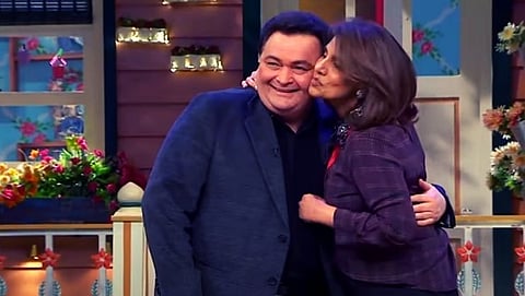 Neetu kapoor and Rushi Kapoor