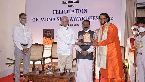 (Padma Shri Award Announced Brahmeshanandacharya Swami and Brahmananda Shankhawalkar