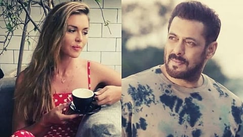 Samantha Lockwood and Salman Khan