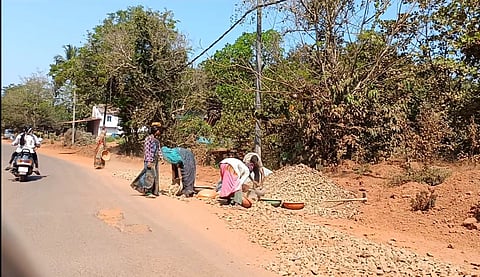 Nanus to Ganje road