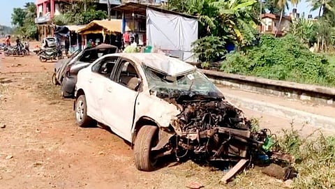 Goa Accident: कोलवा पोलीस स्थानकातील दोन कॉन्स्टेबलच्या मृत्यूस कारणीभूत ठरलेले चारचाकी वाहन