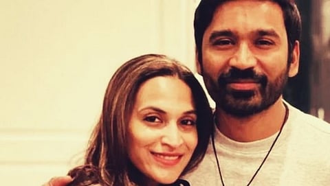 Aishwarya and Dhanush