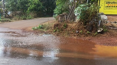 water wasted