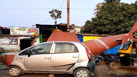 nano car transformed into a helicopter