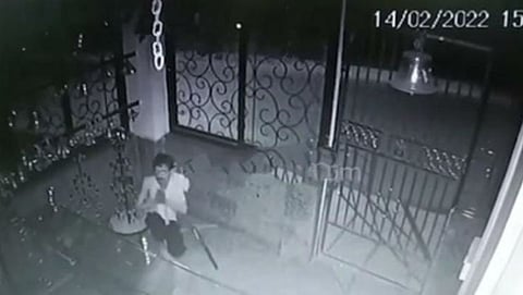 Vasco Temple CCTV Footage