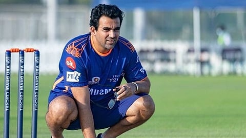 Indias fast bowlers Zaheer Khan