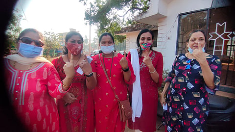 Voters in Goa Election