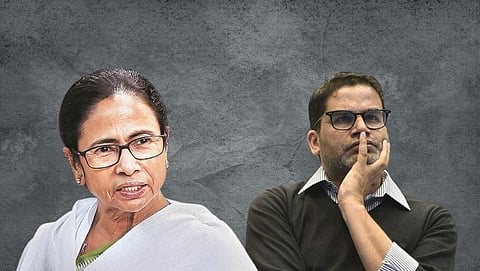 Mamata Banerjee and Prashant Kishor