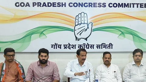 Girish Chodankar Congress PC in Goa