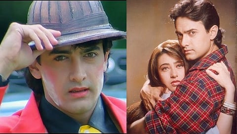 Aamir Khan and Karisma Kapoor