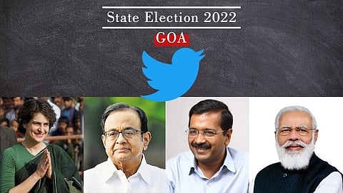 Political leaders apele to people vote for goa assembly election 2022 through Twitter