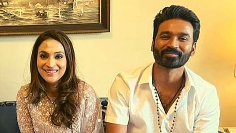 Dhanush and aishwarya