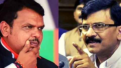 Sanjay Raut And Devendra Fadnavis