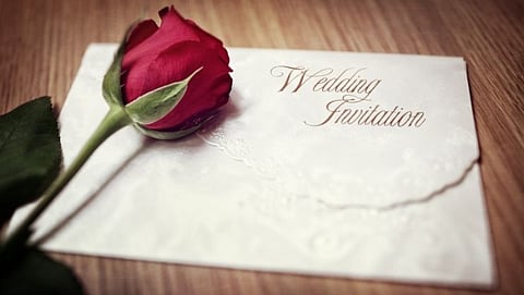 wedding invitation
