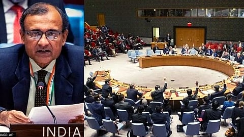 India abstained from voting in the UNSC.