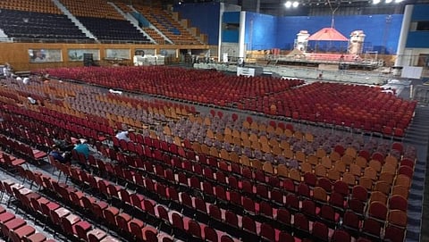 Shyamaprasad Mukherjee Stadium ready for swearing ceremony