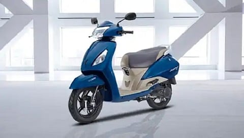 auto story tvs jupiter zx 2022 launched bluetooth voice assist rival of honda activa price