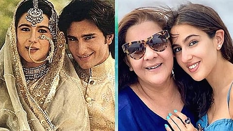 Saif Ali Khan And Amrita Singh
