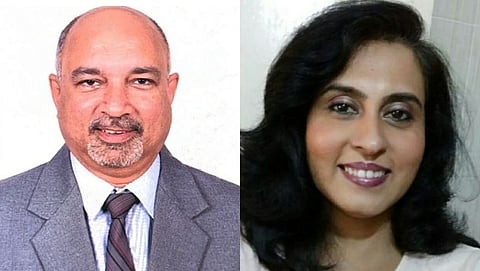 Sanjay Amonkar and Pallavi Arondekar
