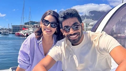 Jaspreet Bumrah & Sanjana Ganesan