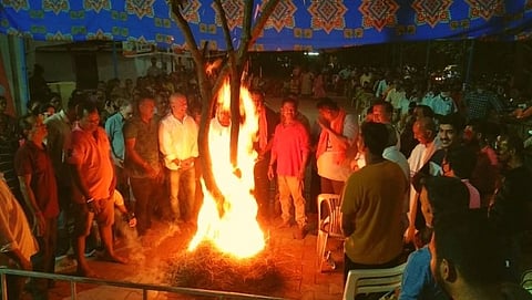 Holi celebrations