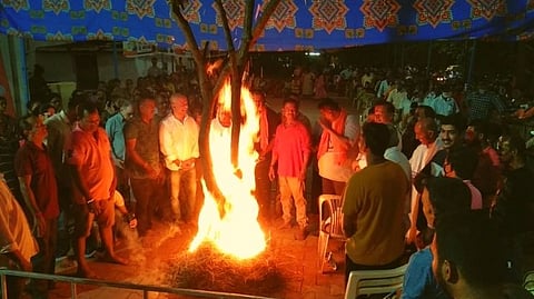 Holi celebrations