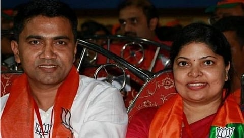 sulakshana wife of goa cm pramod sawant it is called husband s power house