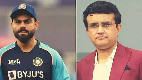 Virat Kohli & Sourav Ganguly