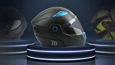 technology tech news story shark tank india smart helmet altor with bluetooth and navigation feature