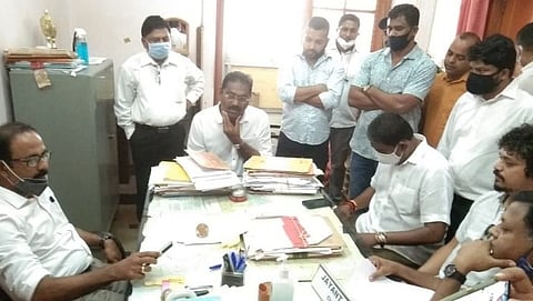 Efforts to save Sankalp Amonkar house failed Mormugao angry citizens demand compensation