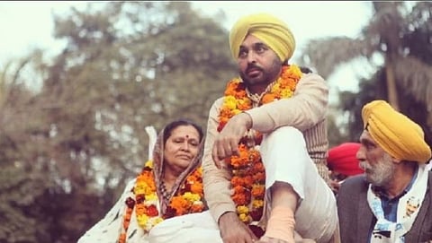 punjab poll 2022 aap crosses majority mark with bhagwant maan see journey from comedy king to chief ministers chair