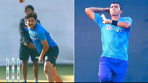 Kuldeep Yadav And Navdeep Saini