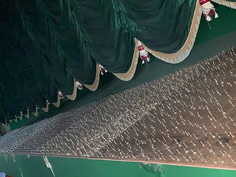 RRR release Vijayawada theatre owner knocked thousands of nails in front of silver screen