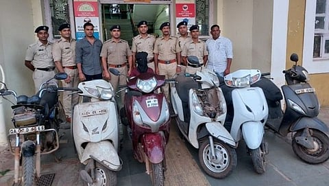 Panaji police arrest youth, seize 6 stolen bikes