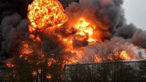 Bomb blast File Photo