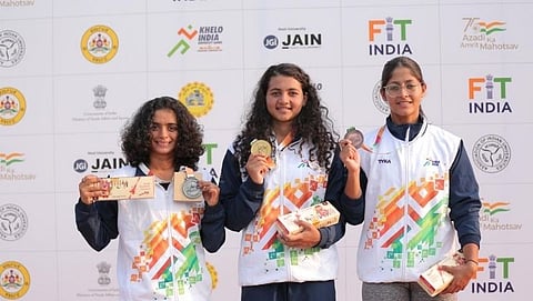 Shrungi Bandekar wins 'Gold Medal' in Khelo India Vidyapeeth competition