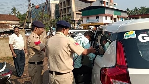 Police Action Against Labor in Bicholim