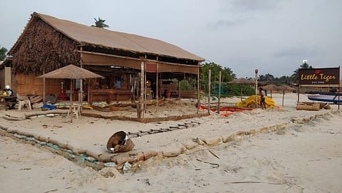 Shacks in Goa